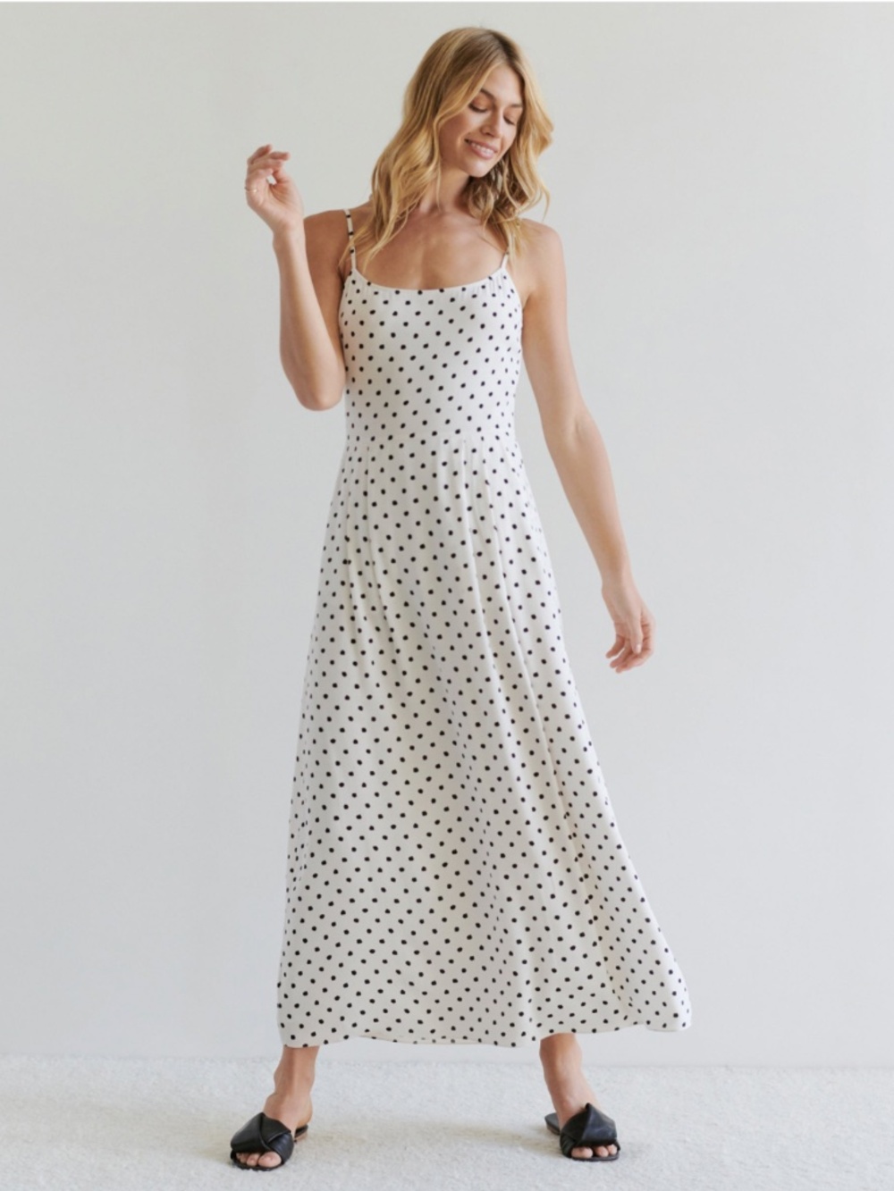 Jenni Kayne Rove Polka Dot Dress Sz XS